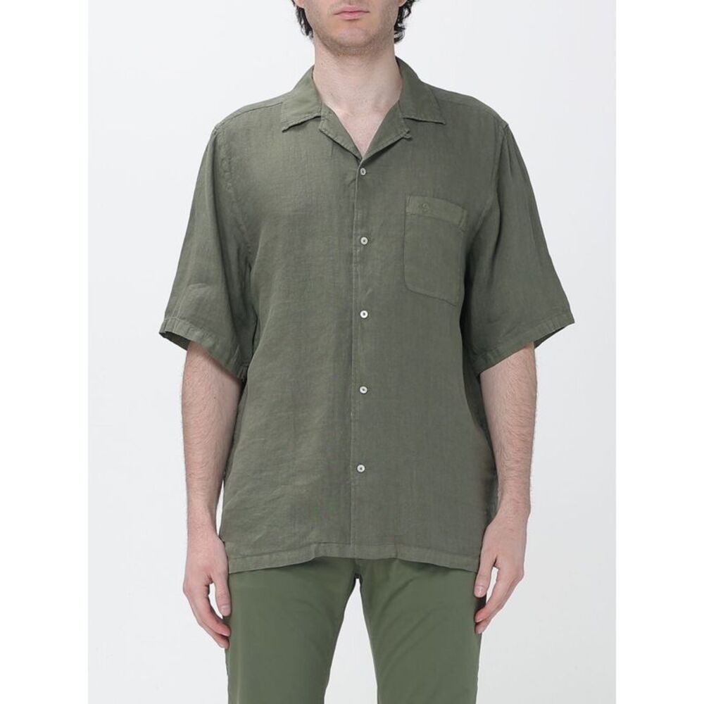 Brooksfield Shirt Men Military